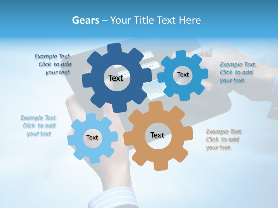 Confidential Security Bank PowerPoint Template
