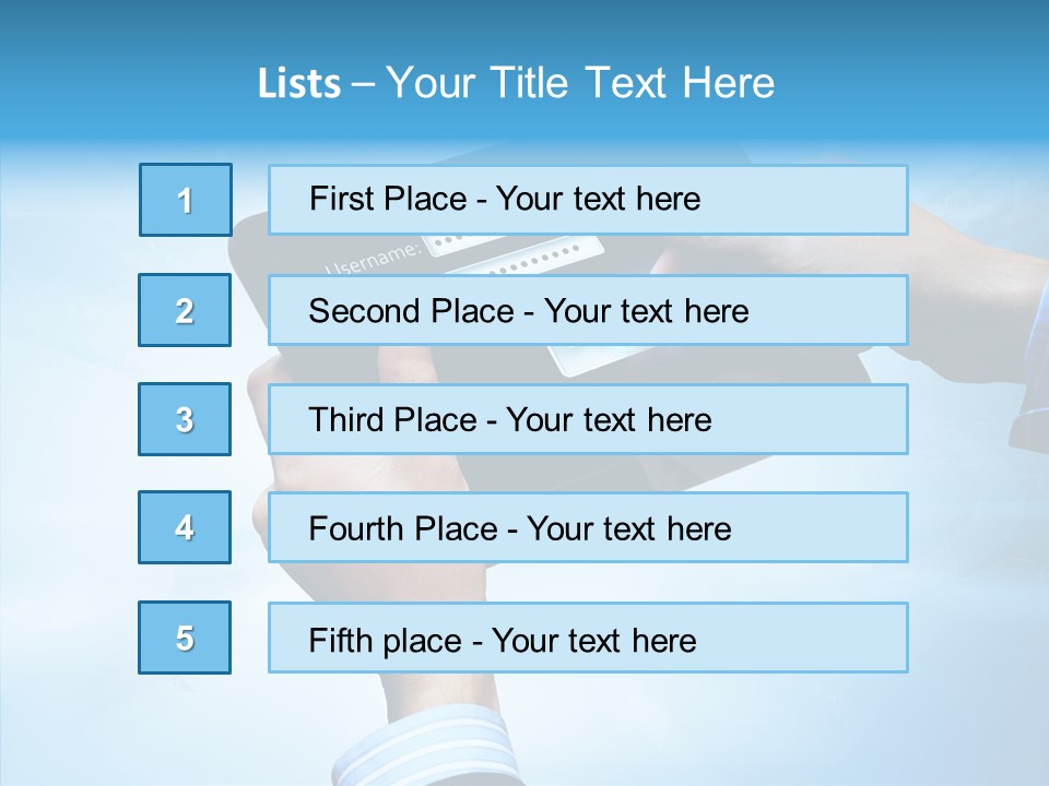 Confidential Security Bank PowerPoint Template