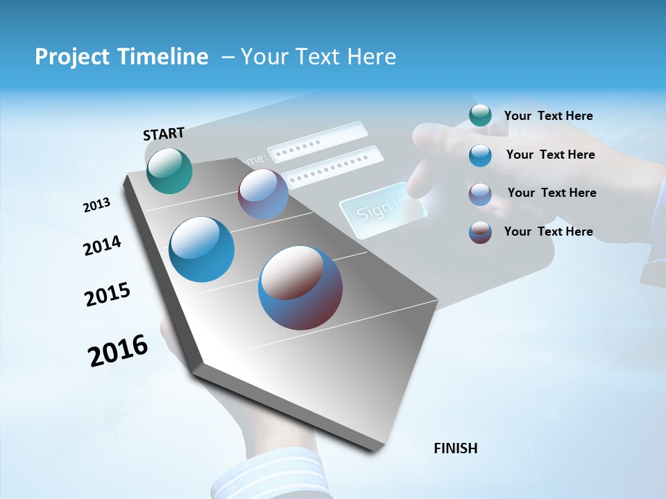 Confidential Security Bank PowerPoint Template