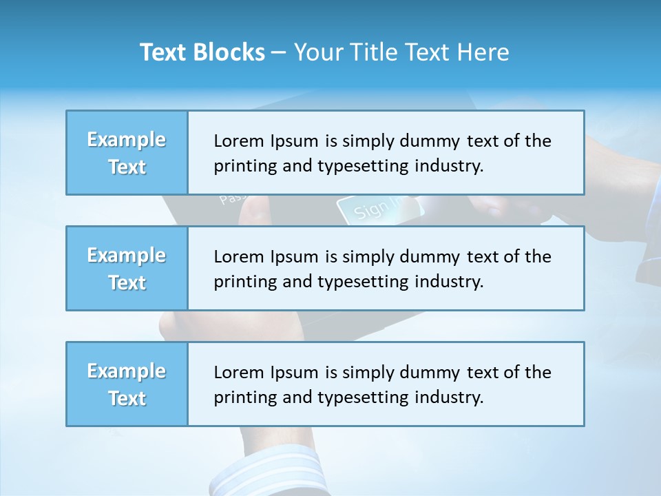 Confidential Security Bank PowerPoint Template