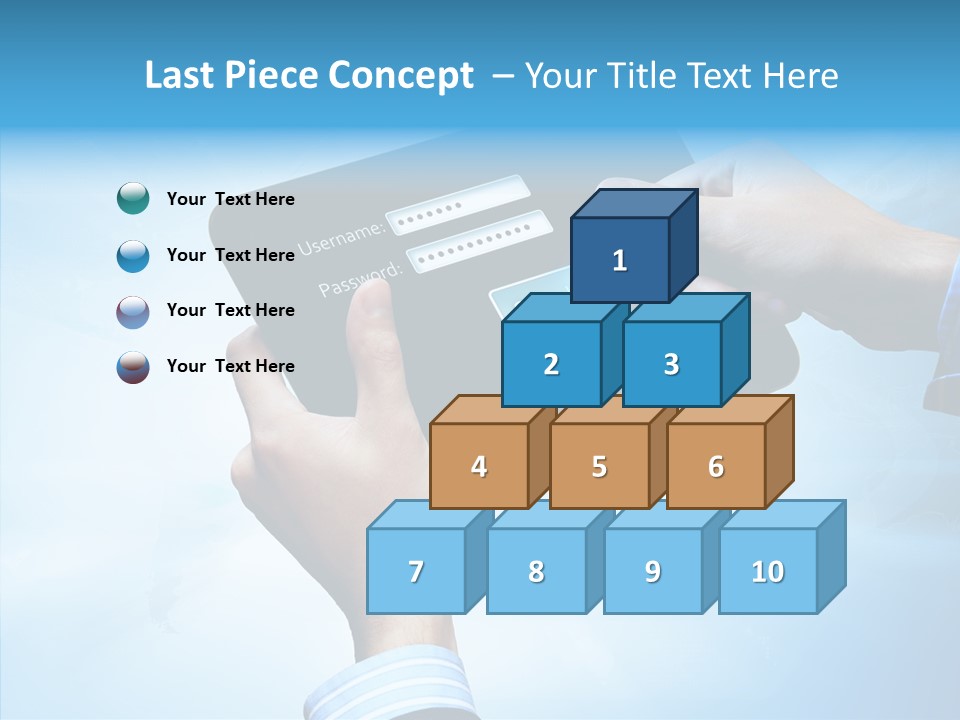 Confidential Security Bank PowerPoint Template