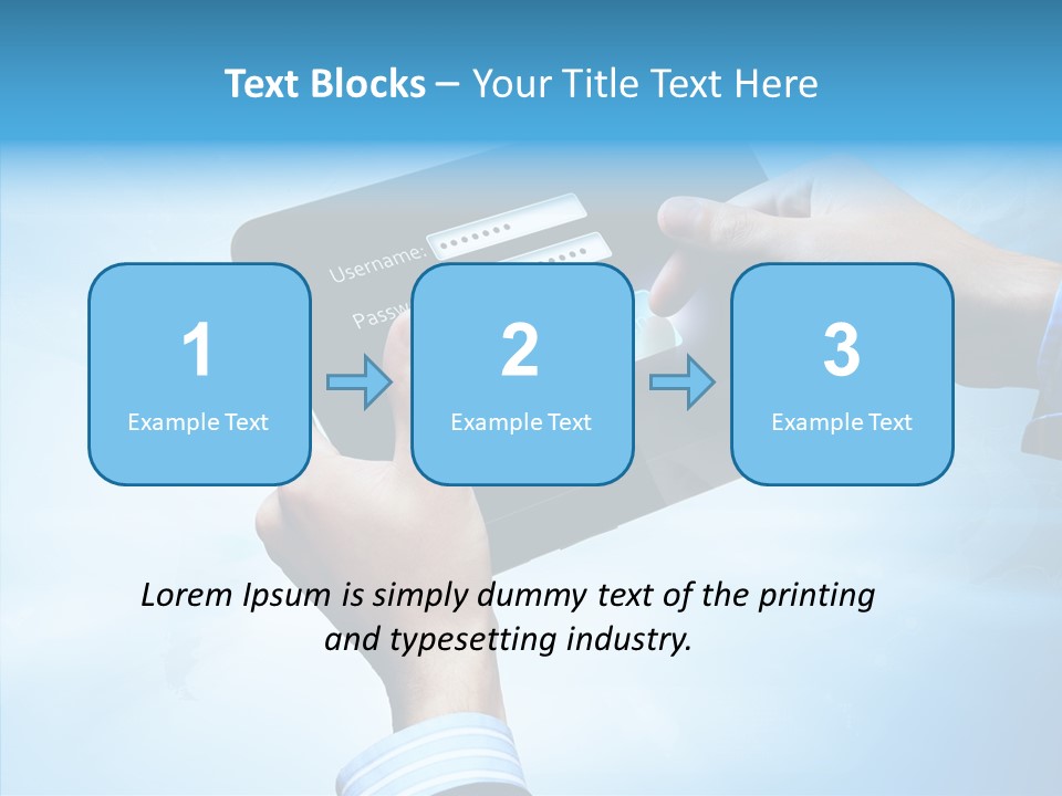 Confidential Security Bank PowerPoint Template
