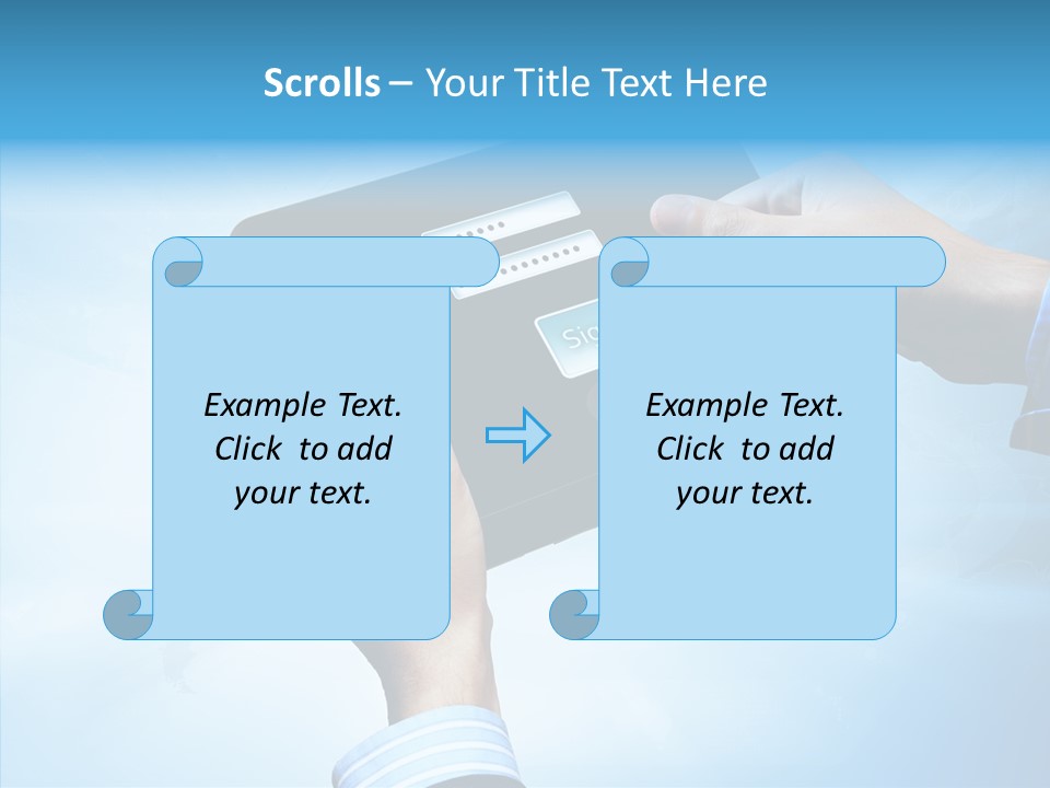 Confidential Security Bank PowerPoint Template