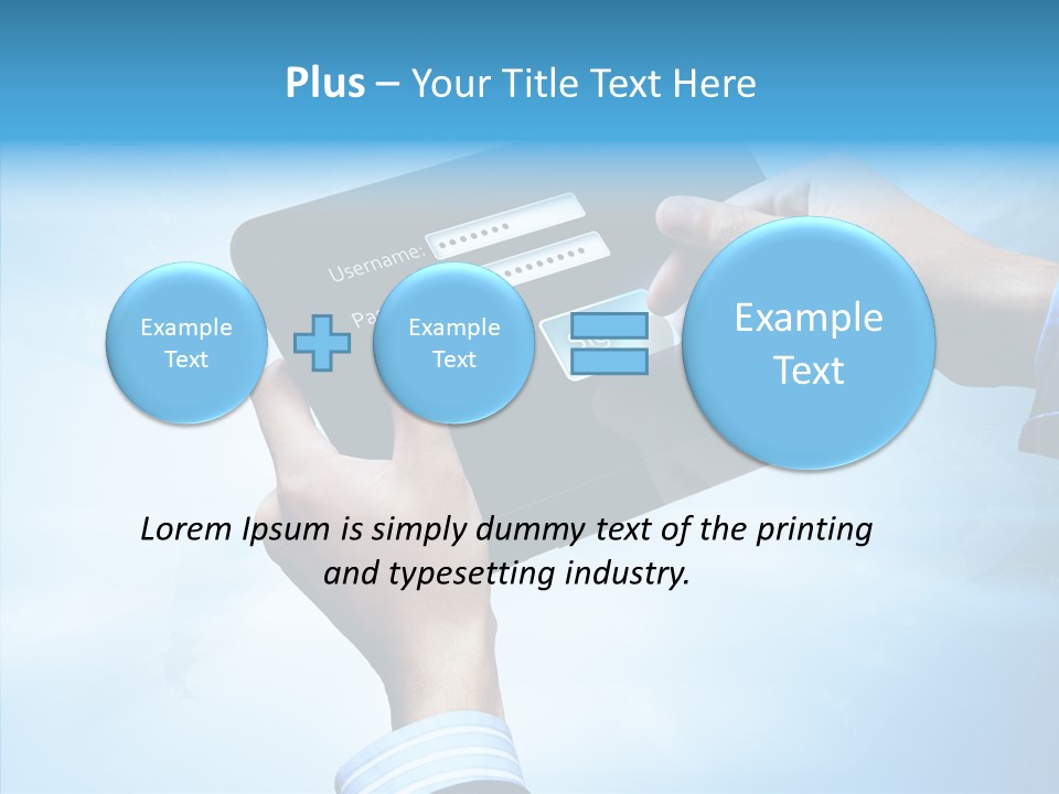 Confidential Security Bank PowerPoint Template
