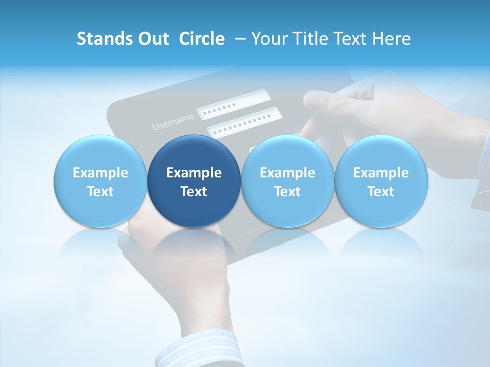 Confidential Security Bank PowerPoint Template