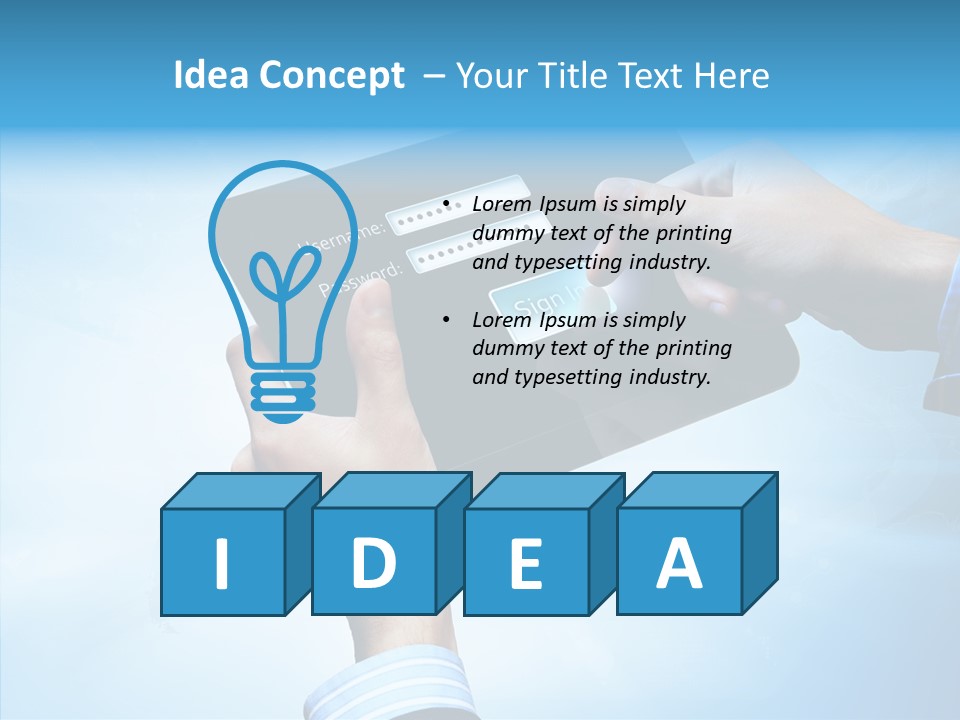 Confidential Security Bank PowerPoint Template