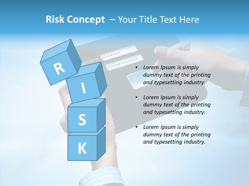 Confidential Security Bank PowerPoint Template