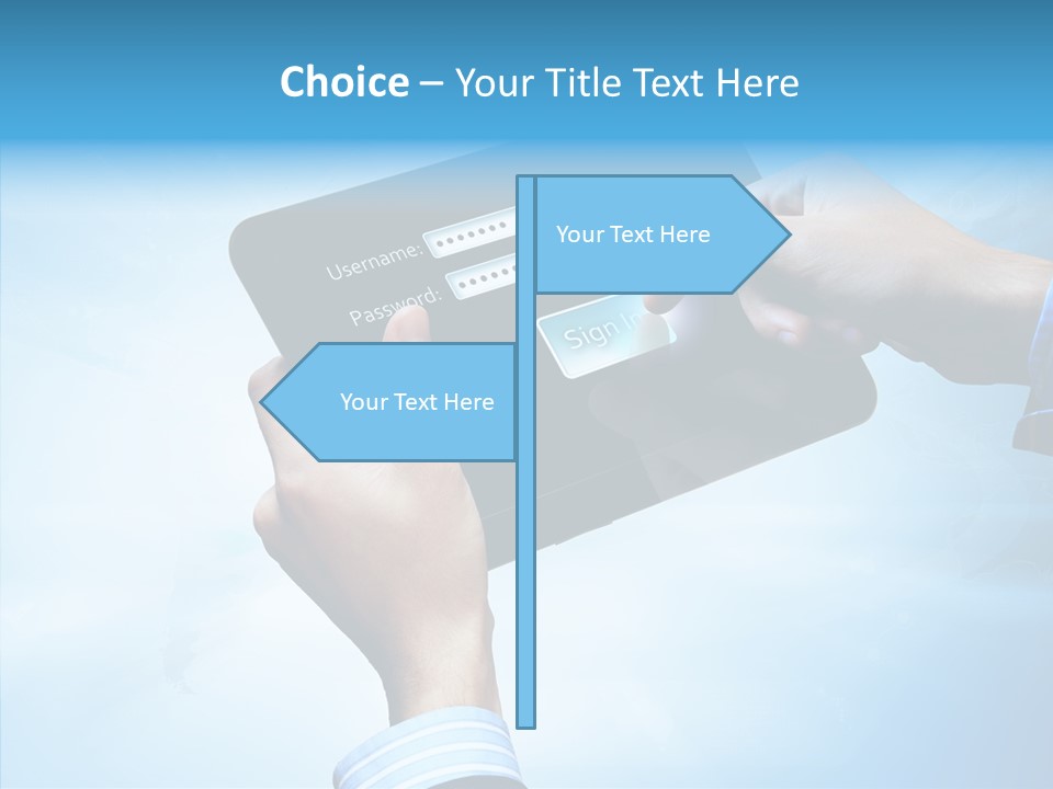 Confidential Security Bank PowerPoint Template