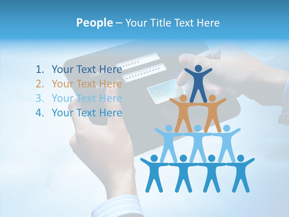 Confidential Security Bank PowerPoint Template