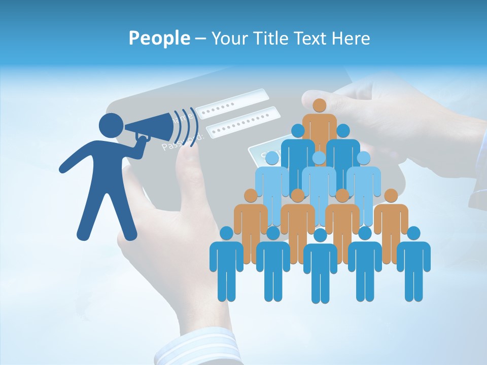 Confidential Security Bank PowerPoint Template