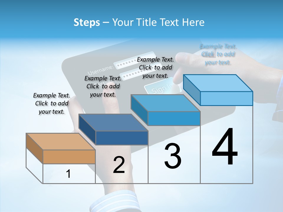 Confidential Security Bank PowerPoint Template