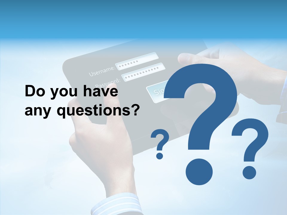 Confidential Security Bank PowerPoint Template