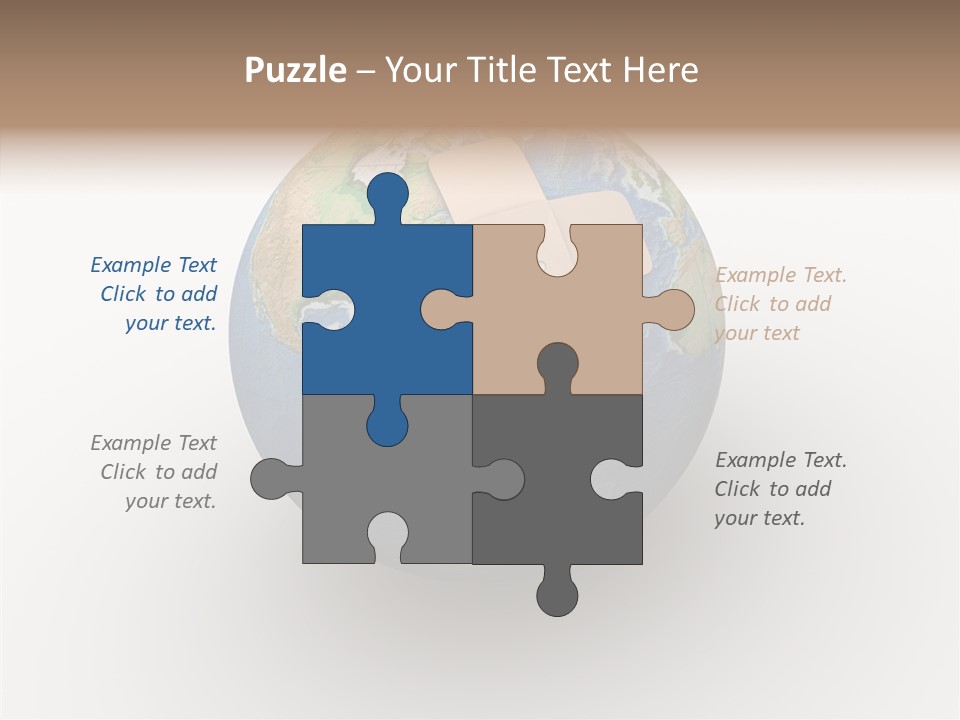 Adhesive Warming World PowerPoint Template