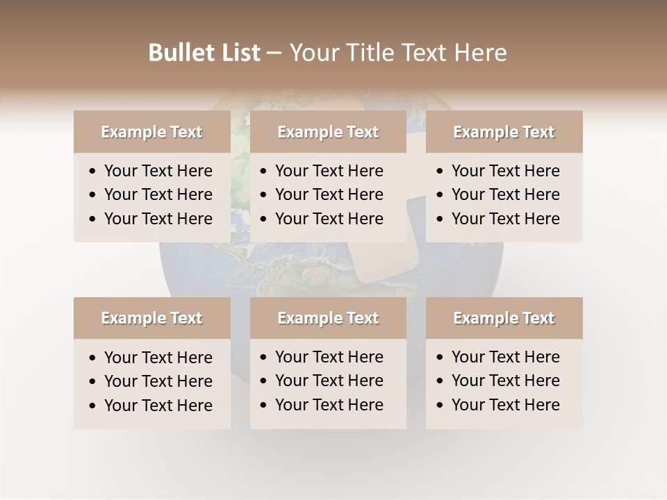 Adhesive Warming World PowerPoint Template