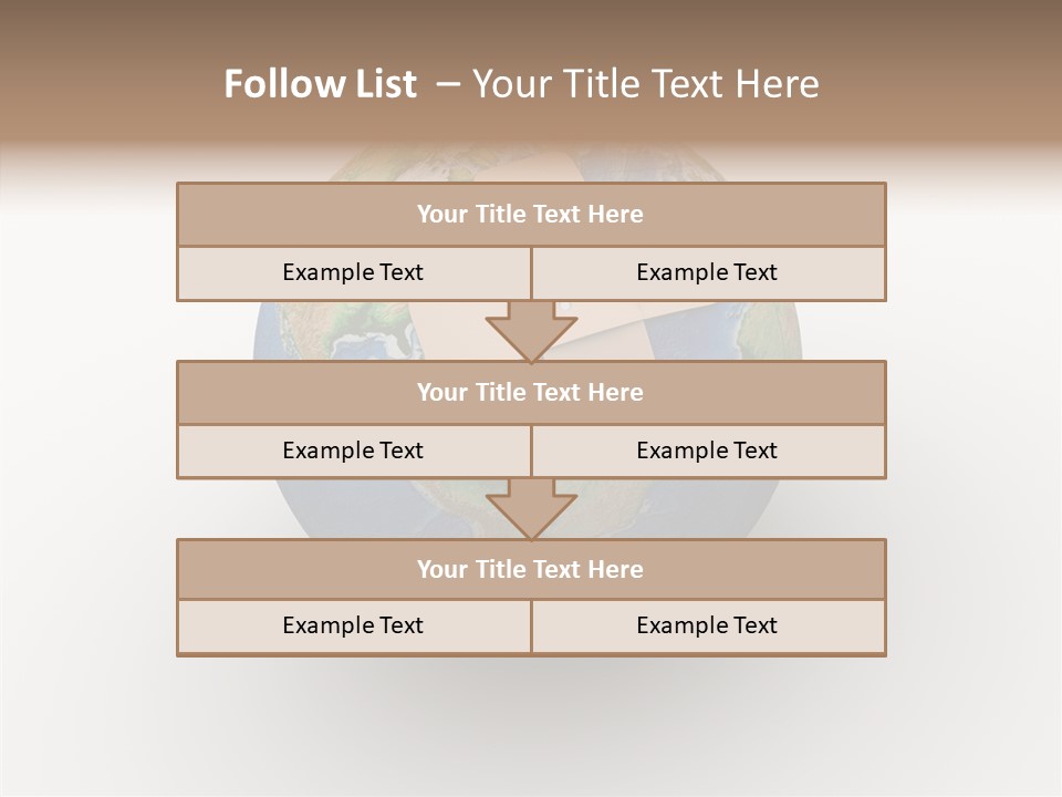 Adhesive Warming World PowerPoint Template