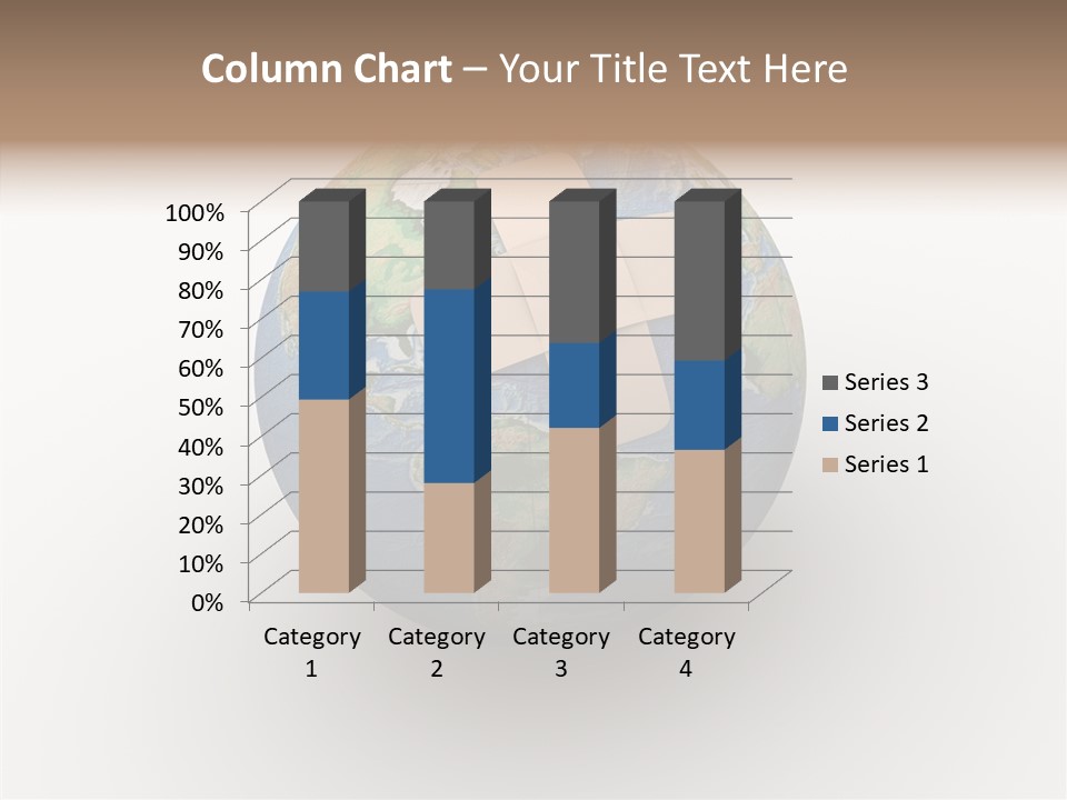 Adhesive Warming World PowerPoint Template