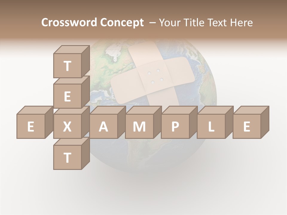 Adhesive Warming World PowerPoint Template