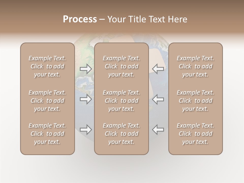 Adhesive Warming World PowerPoint Template
