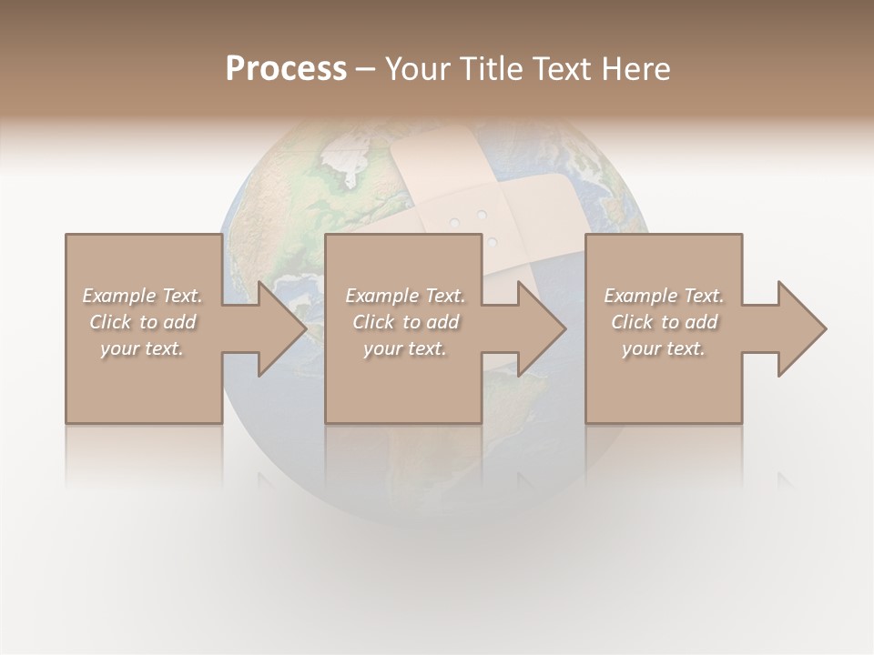 Adhesive Warming World PowerPoint Template