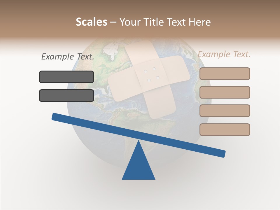 Adhesive Warming World PowerPoint Template