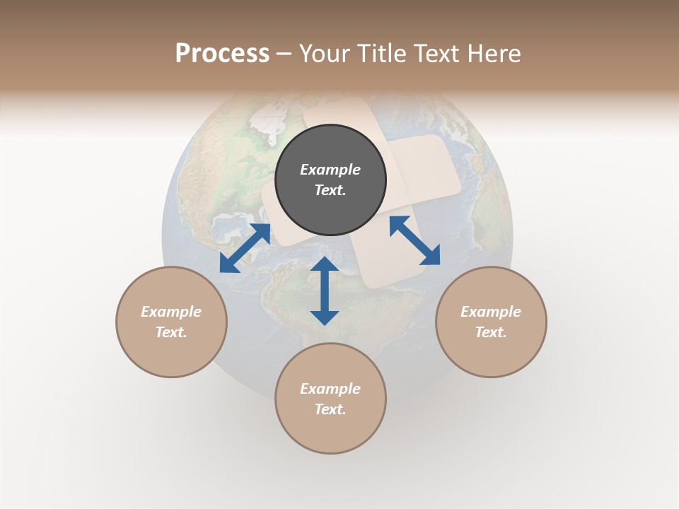 Adhesive Warming World PowerPoint Template