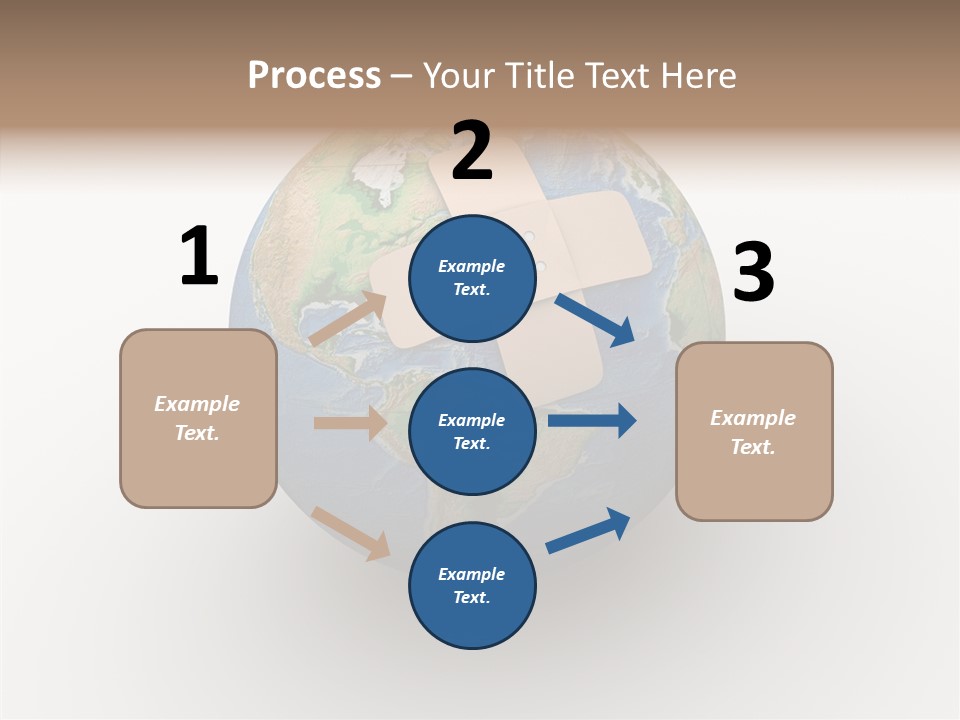 Adhesive Warming World PowerPoint Template