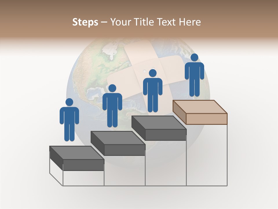 Adhesive Warming World PowerPoint Template
