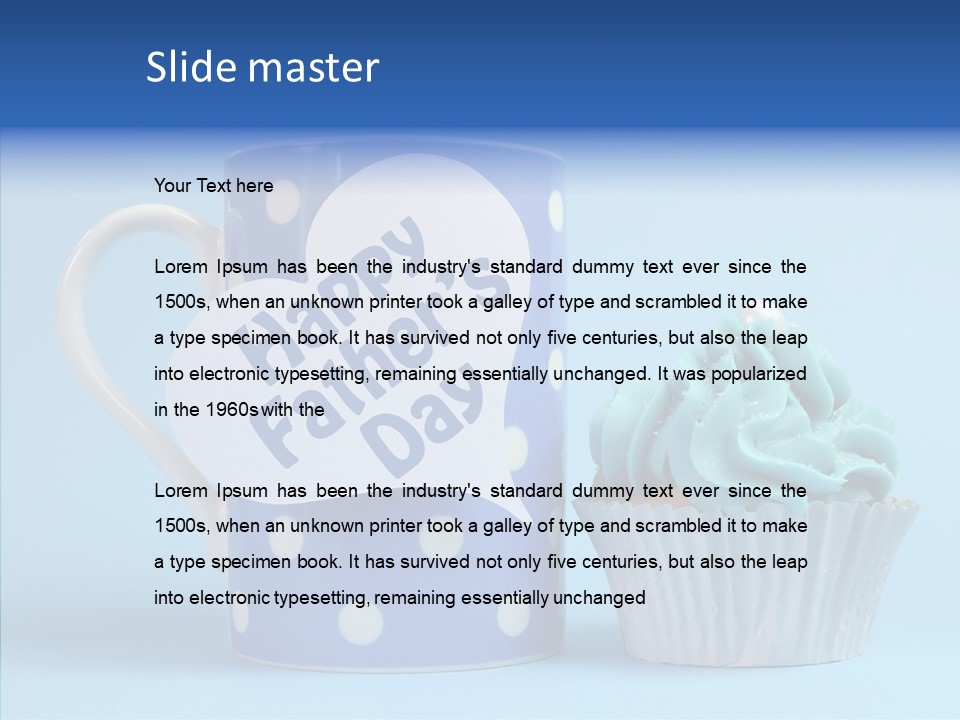 Icing Topper Decoration PowerPoint Template