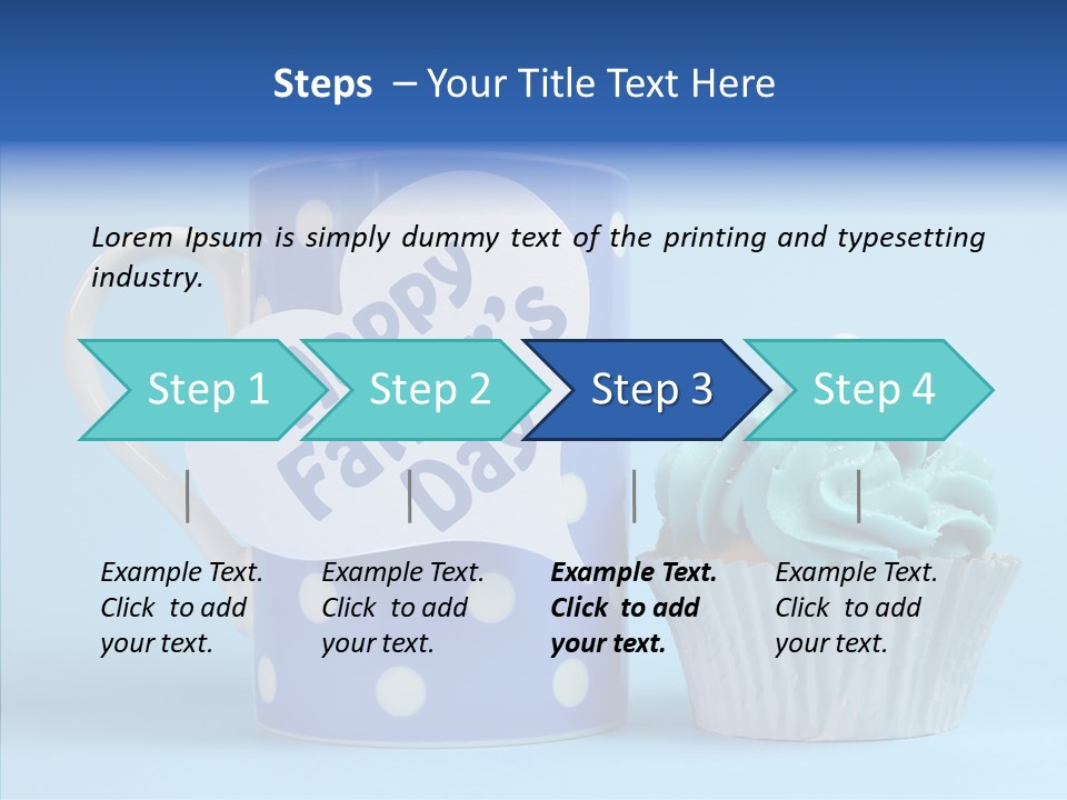 Icing Topper Decoration PowerPoint Template