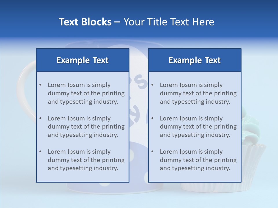 Icing Topper Decoration PowerPoint Template