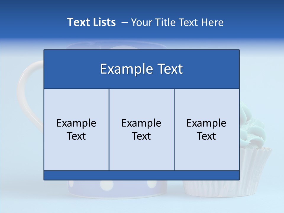 Icing Topper Decoration PowerPoint Template
