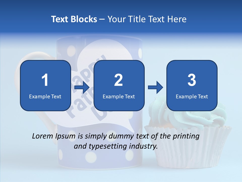 Icing Topper Decoration PowerPoint Template