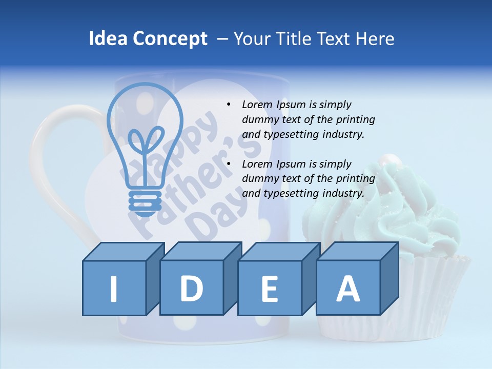 Icing Topper Decoration PowerPoint Template