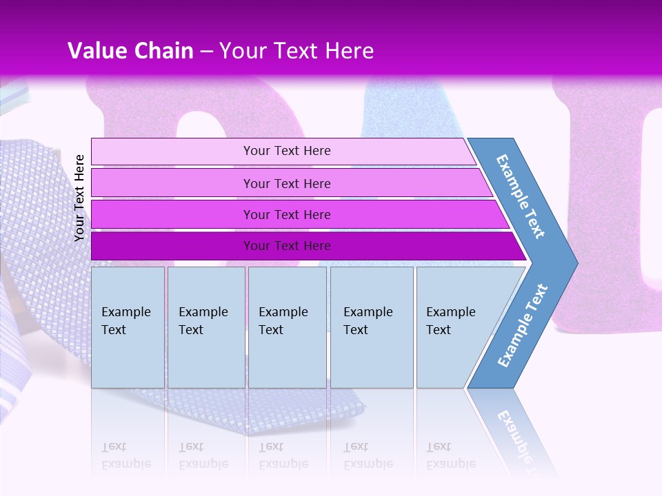 Bright Season Necktie PowerPoint Template
