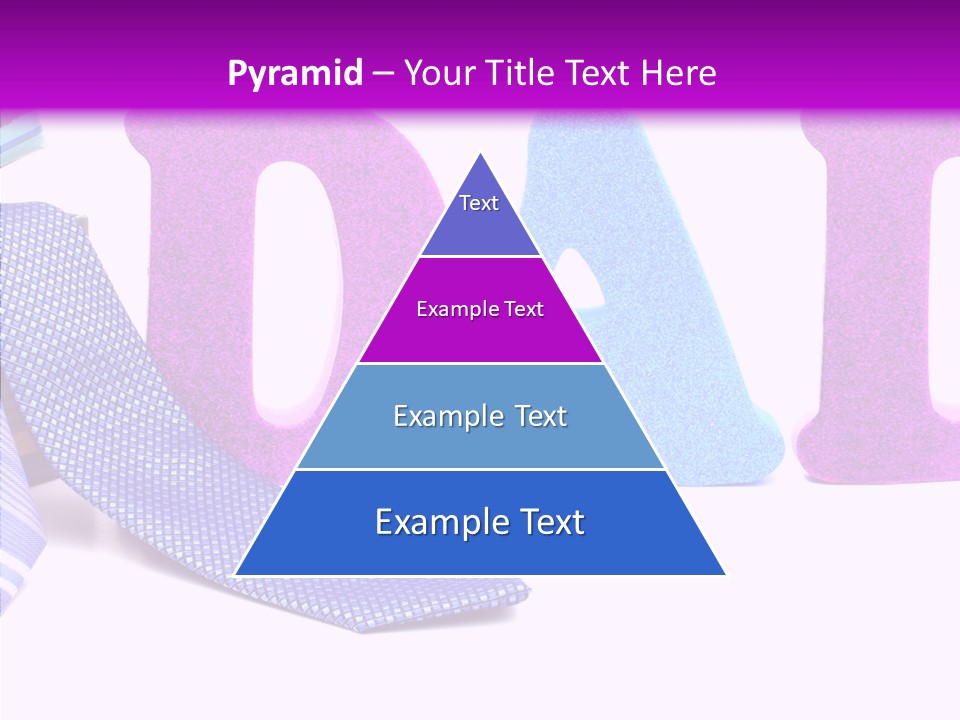 Bright Season Necktie PowerPoint Template