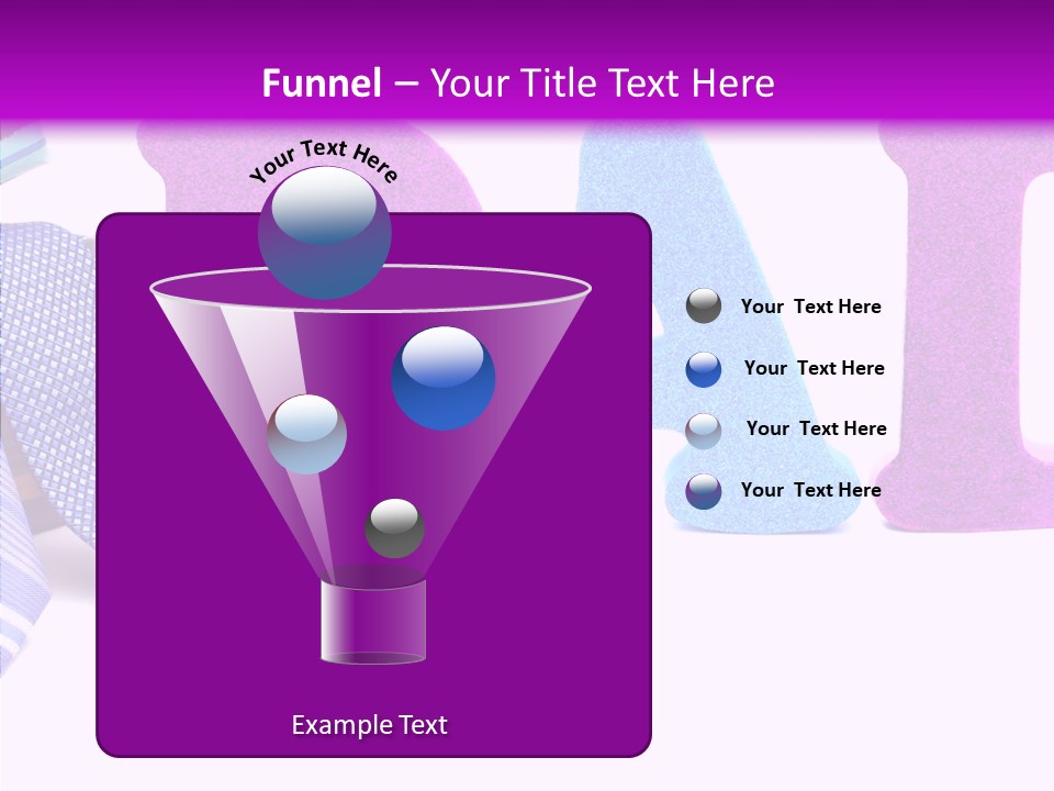 Bright Season Necktie PowerPoint Template