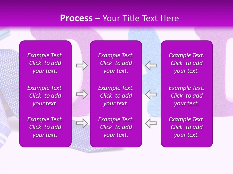 Bright Season Necktie PowerPoint Template