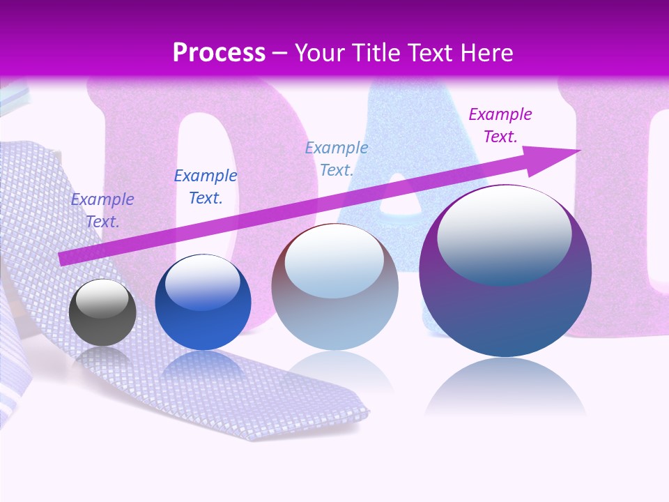 Bright Season Necktie PowerPoint Template