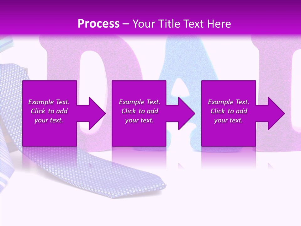 Bright Season Necktie PowerPoint Template