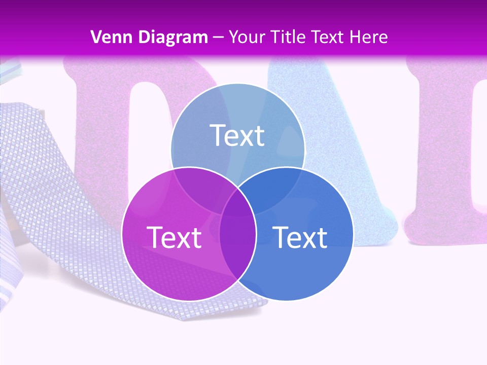 Bright Season Necktie PowerPoint Template