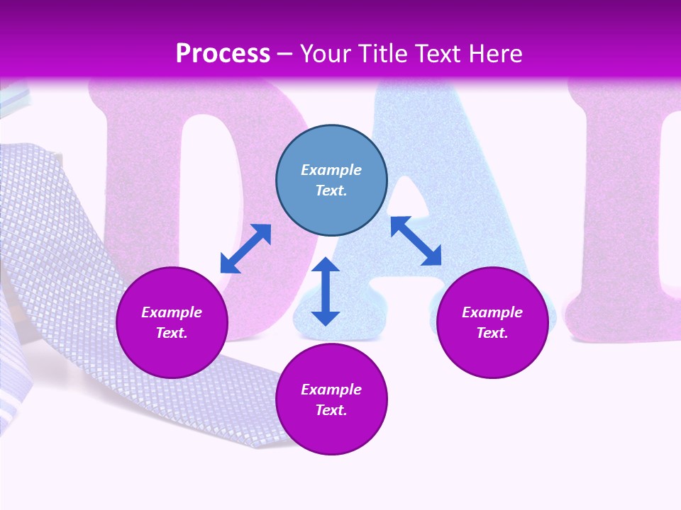 Bright Season Necktie PowerPoint Template