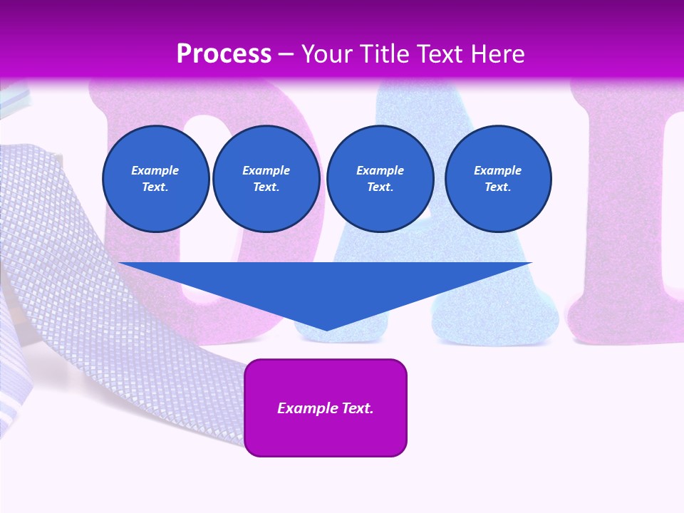 Bright Season Necktie PowerPoint Template