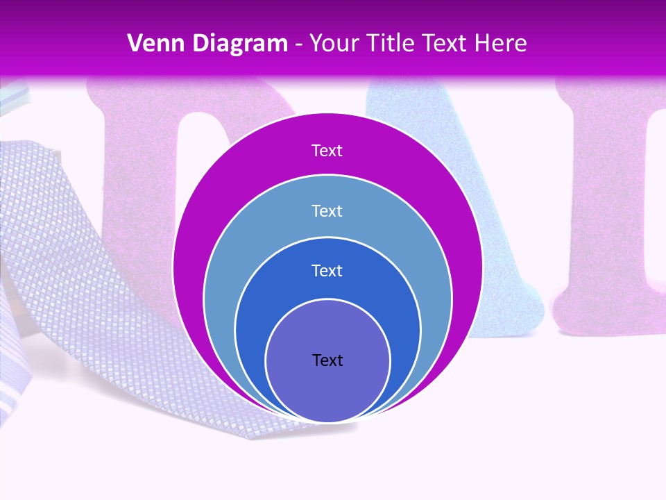 Bright Season Necktie PowerPoint Template