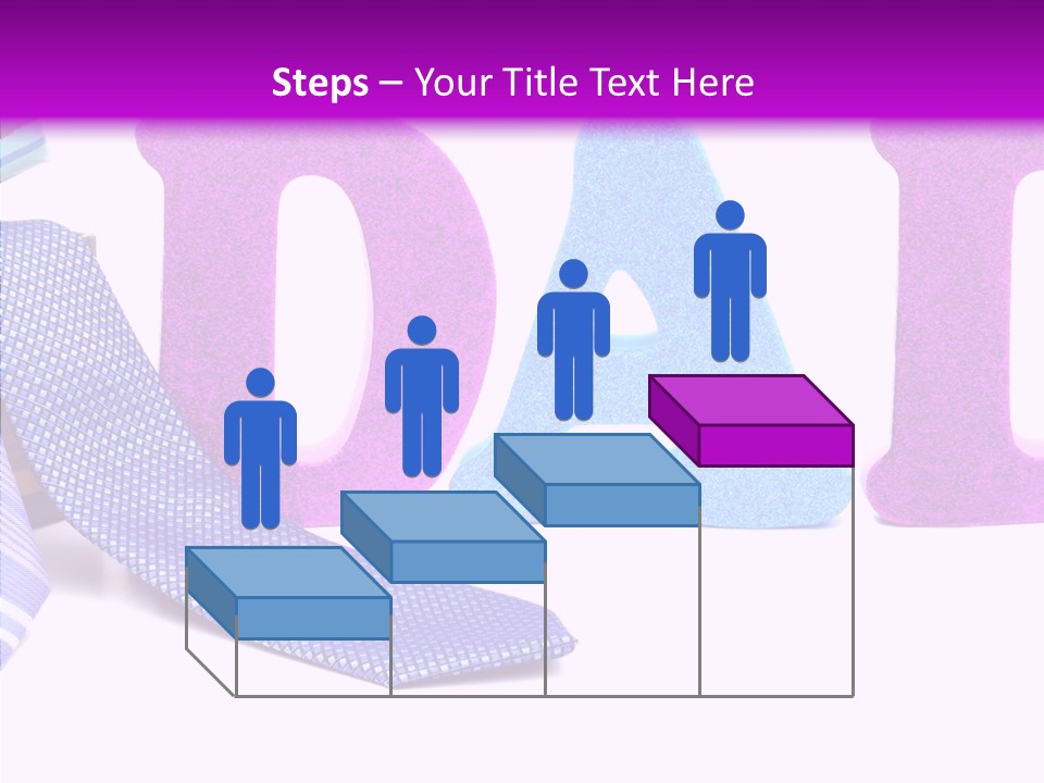 Bright Season Necktie PowerPoint Template