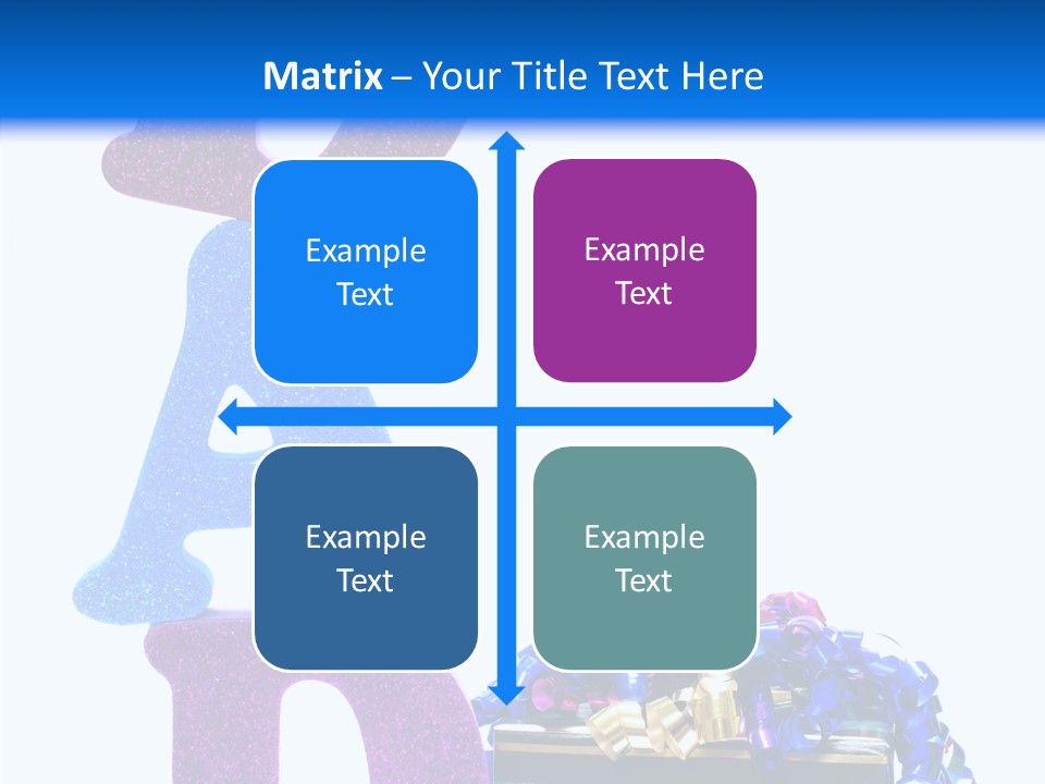 Striped June Masculine PowerPoint Template