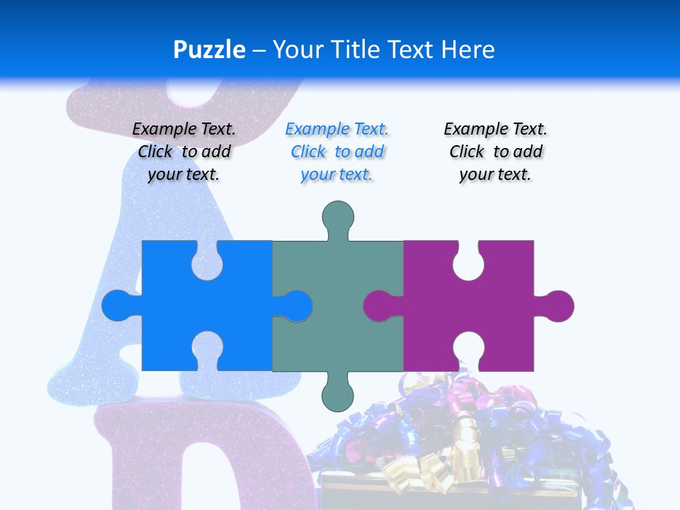 Striped June Masculine PowerPoint Template