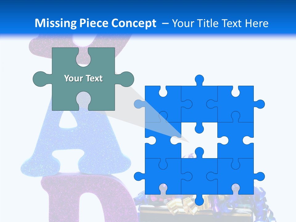 Striped June Masculine PowerPoint Template