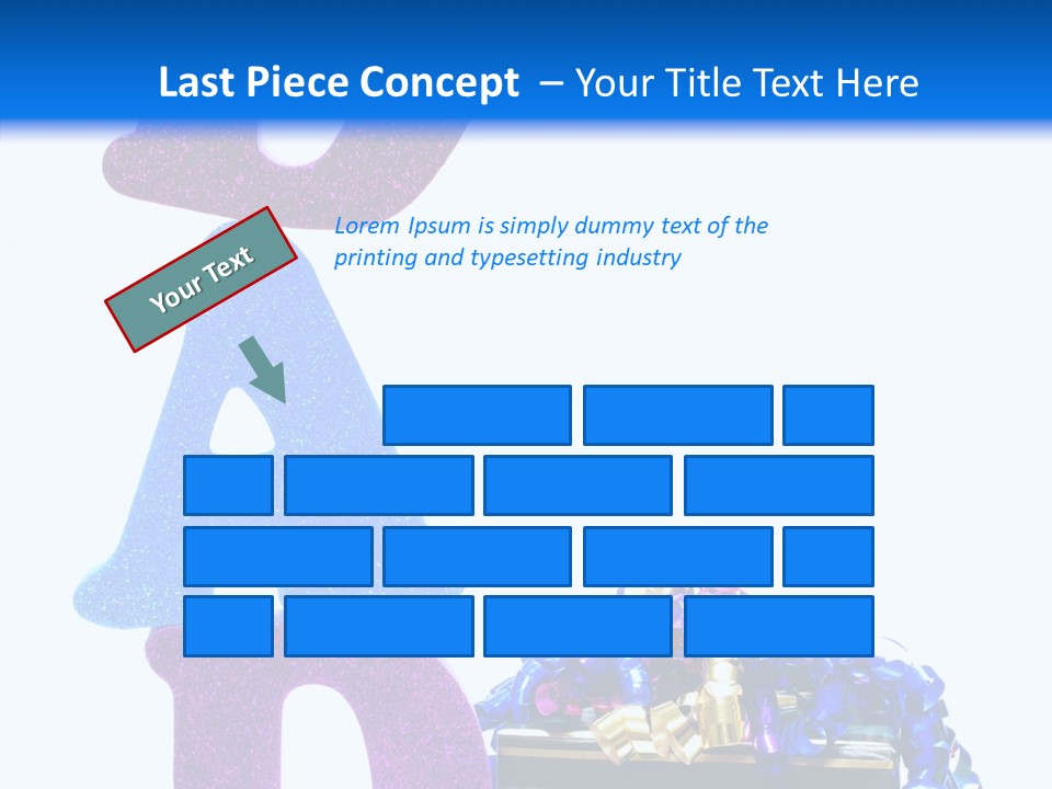 Striped June Masculine PowerPoint Template