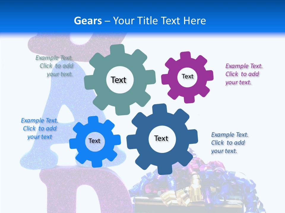 Striped June Masculine PowerPoint Template