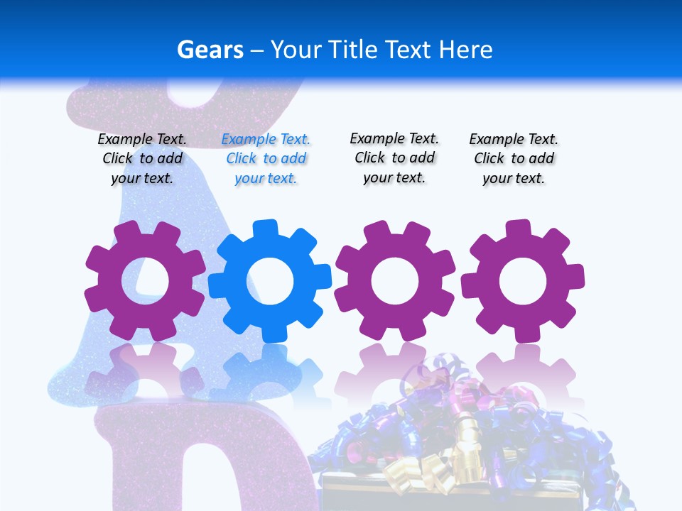 Striped June Masculine PowerPoint Template